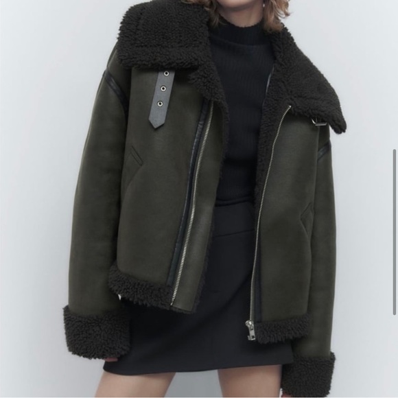 Zara Double Faced Jacket - Picture 5 of 11